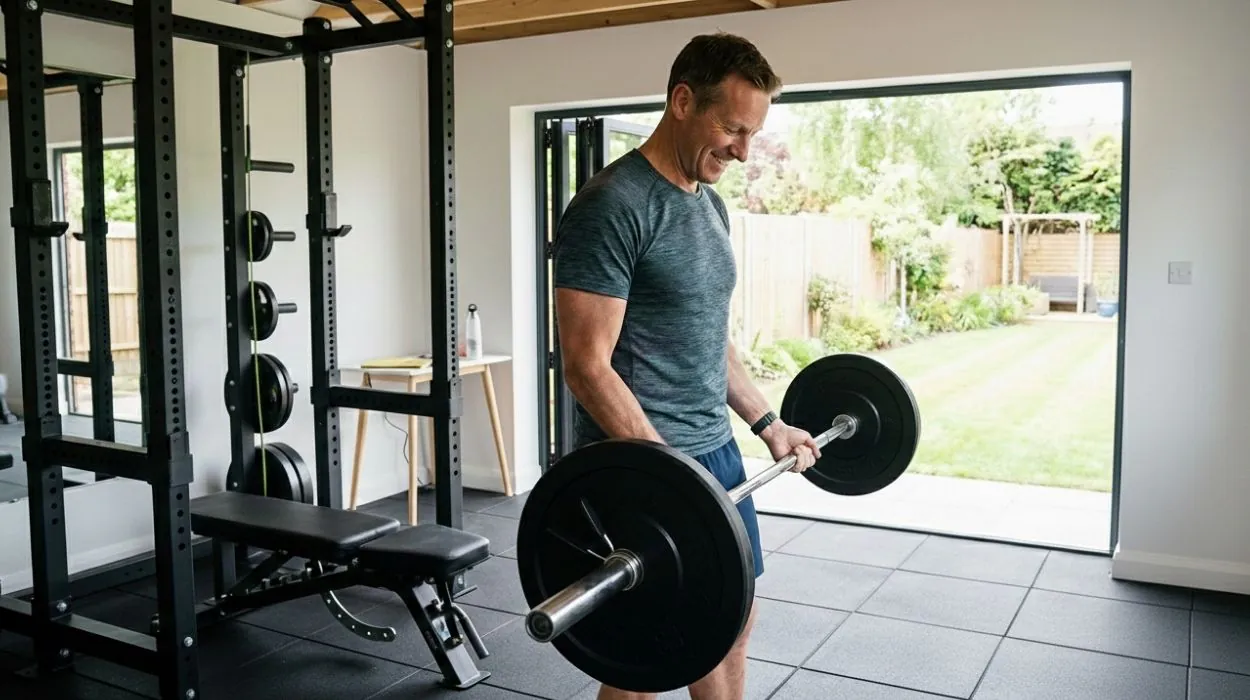 Home Gym for Men Over 40: Get Stronger Without Stepping Foot Outside Your House